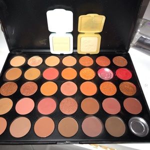 Morphe 3502 pallet and benefit mini blushes